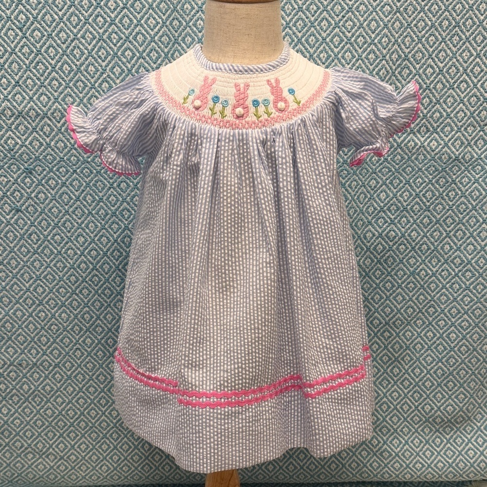 Lil Cactus Blue and Pink Dress